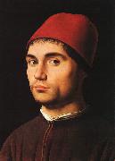 Antonello da Messina Portrait of a Young Man oil painting artist